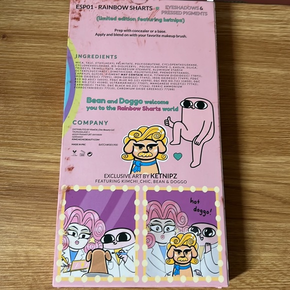 KIMCHI X KETNIPZ: RAINBOW SHARTS SHADOW PALETTE - Picture 6 of 6